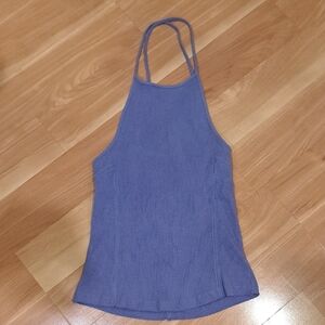 Free People Purple Halter Camisole